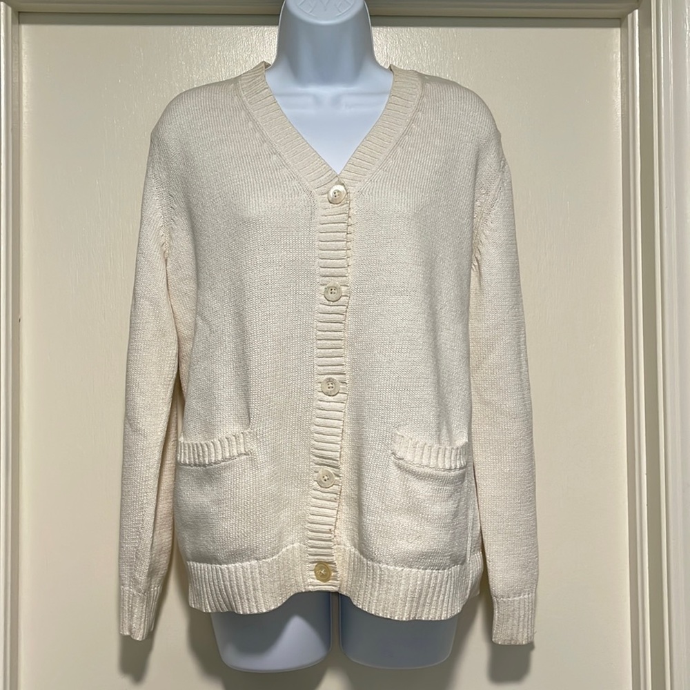 Lauren by Ralph Lauren Cotton Cardigan